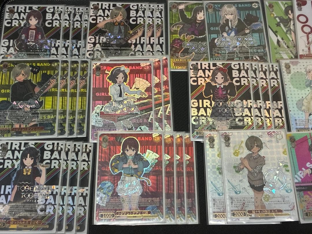 ws ヴァイスシュバルツ　ガールズバンドクライ　デッキ　GBCR　フルホイル