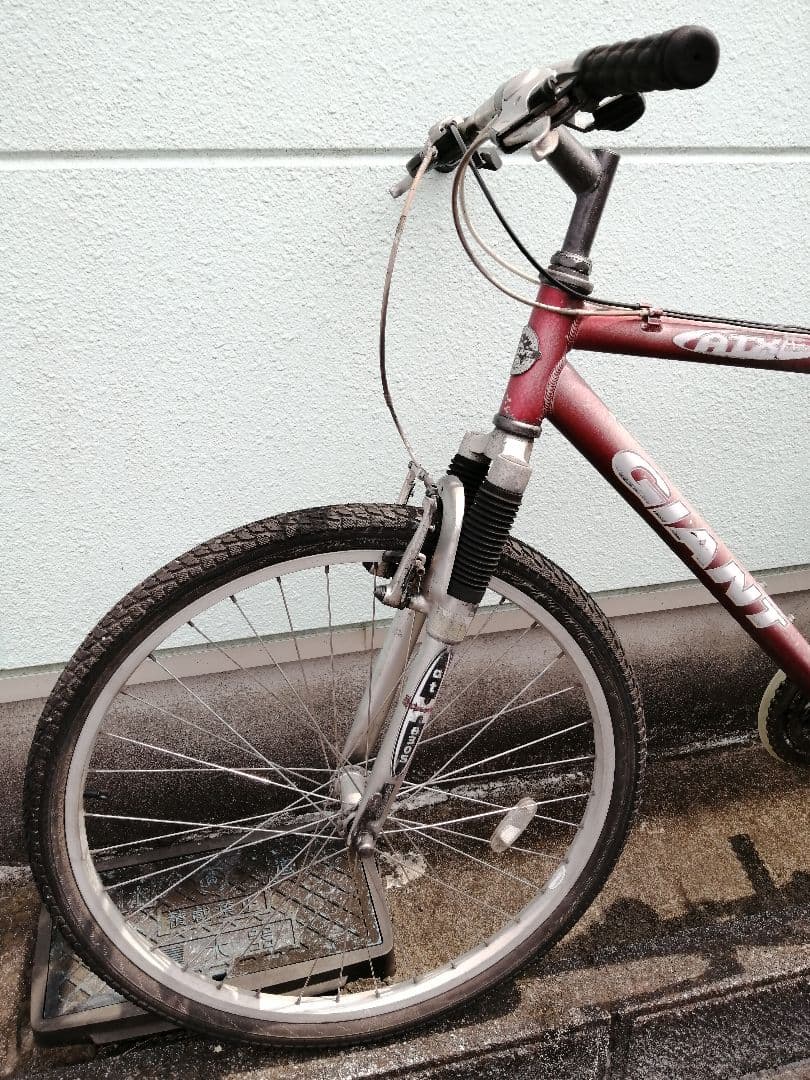 ＧＩＡＮＴ☆ＡＴＸ８３０５☆６０６１アルミフレームフロントサス◎マウンテンバイク