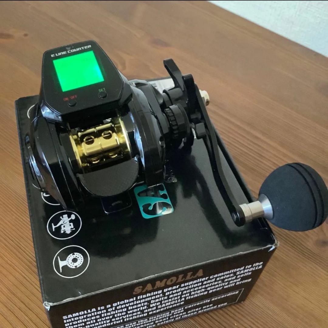 大物　中深海　1.8m MAX300g 2ピースロッド&カウンター付ベイトリール