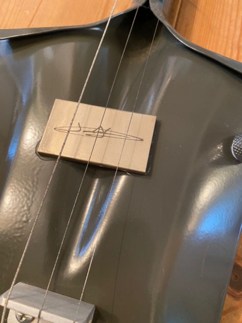 ギター Justin Johnson 3 strings shovel guitar