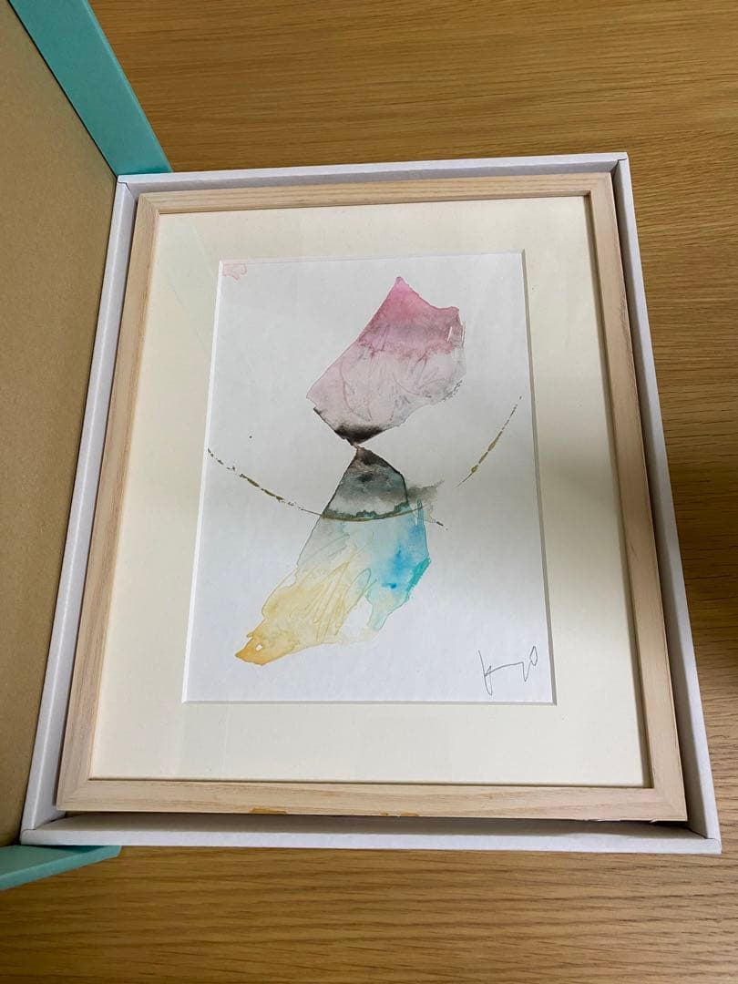 野村佳代　原画　作品　絵画　美術　水彩画　抽象画