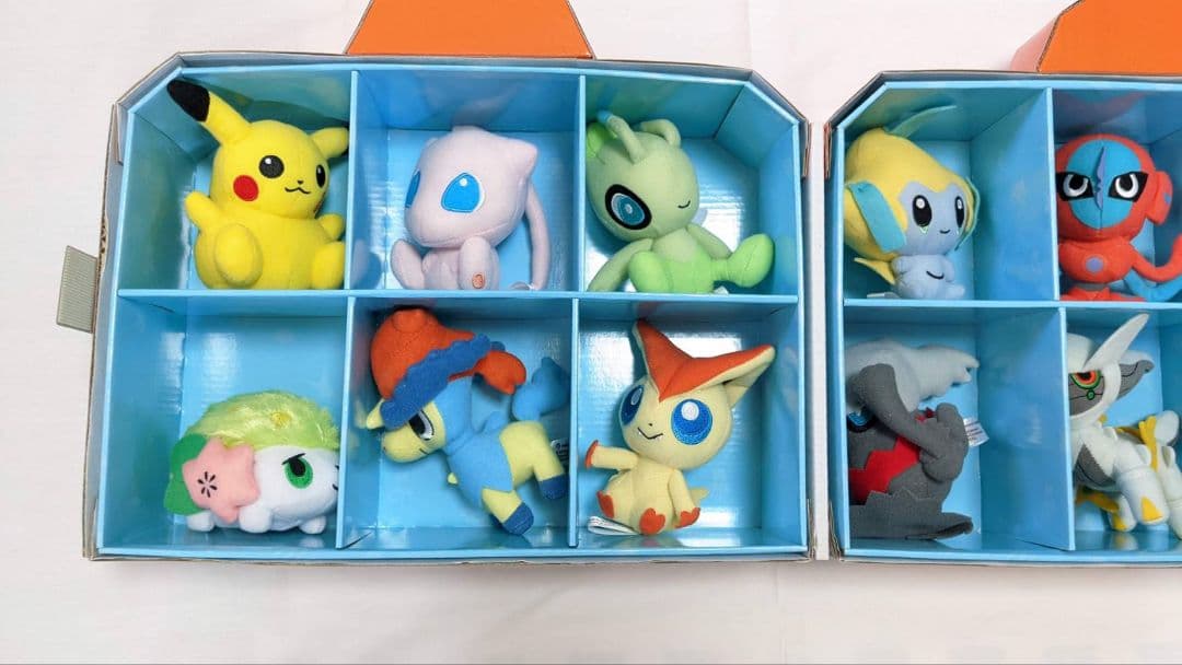 美品ポケモン　ぬいぐるみ　　ドールハウス　12体　セット