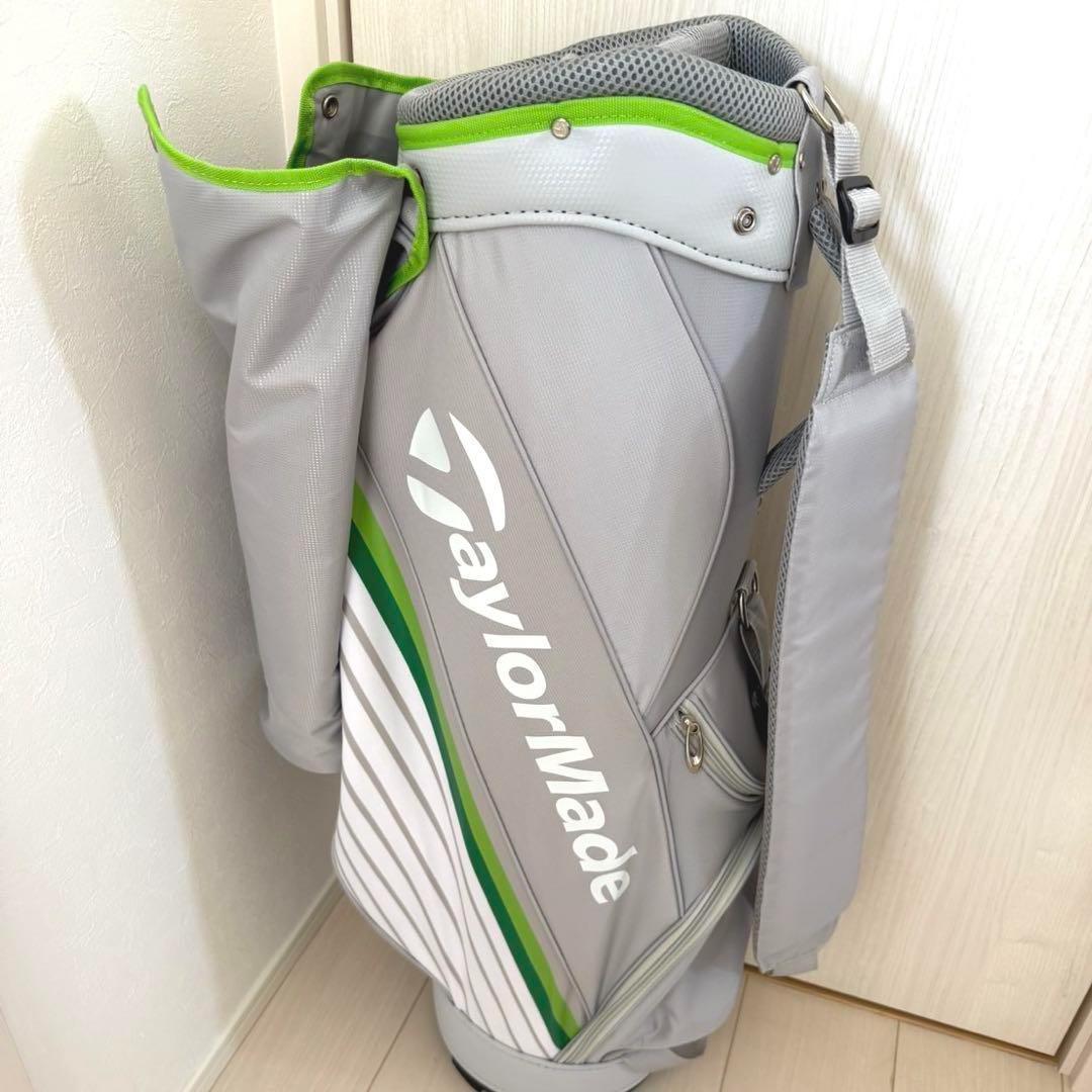 TaylorMade キャディバッグ ホワイト/グリーン