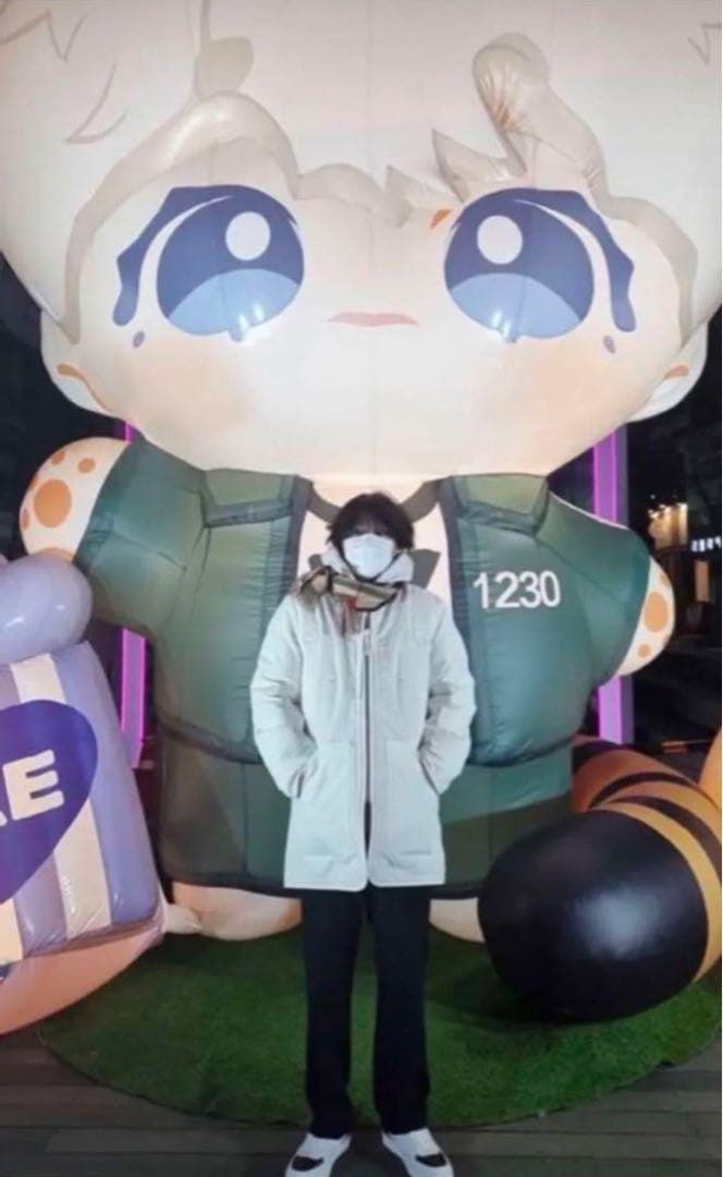 BTS バンタン テヒョンV テテ20cm ぬいぐるみ　洋服セット