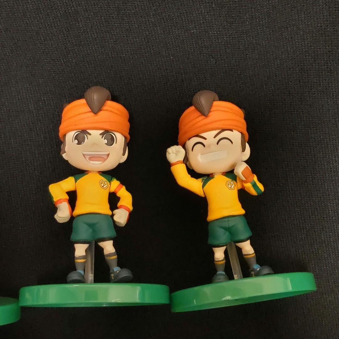 イナズマイレブン フィギュア でふぉめ 円堂 豪炎寺 鬼道 吹雪 タカラトミー