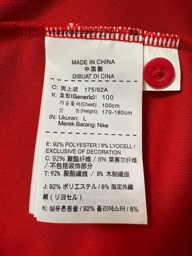 【フェデラー着用モデル】NIKE ポロシャツ Lサイズ