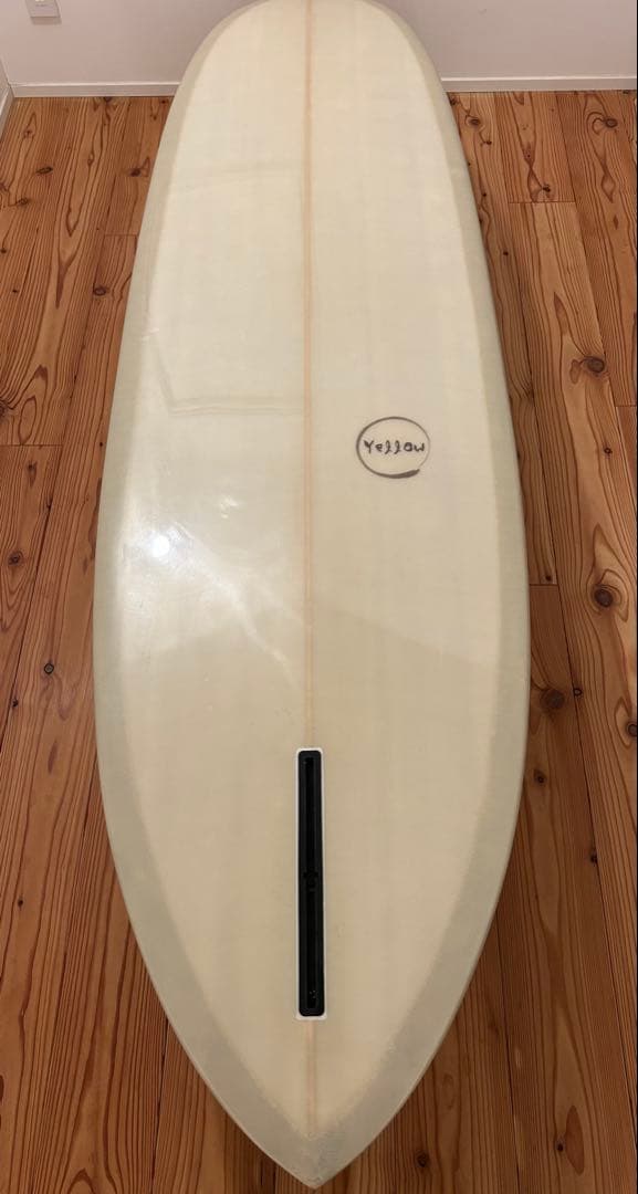 ミッドレングスpig 7’0 ボランクロス&バフ仕上げ　　クリーム