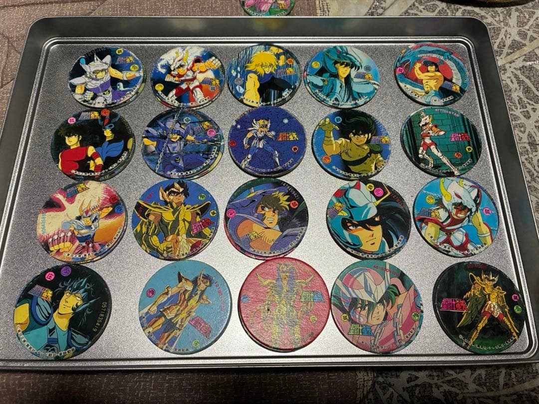 ドラゴンボールZなどレトロめんこ208枚超大量♪特大18cmジャンボメンコ