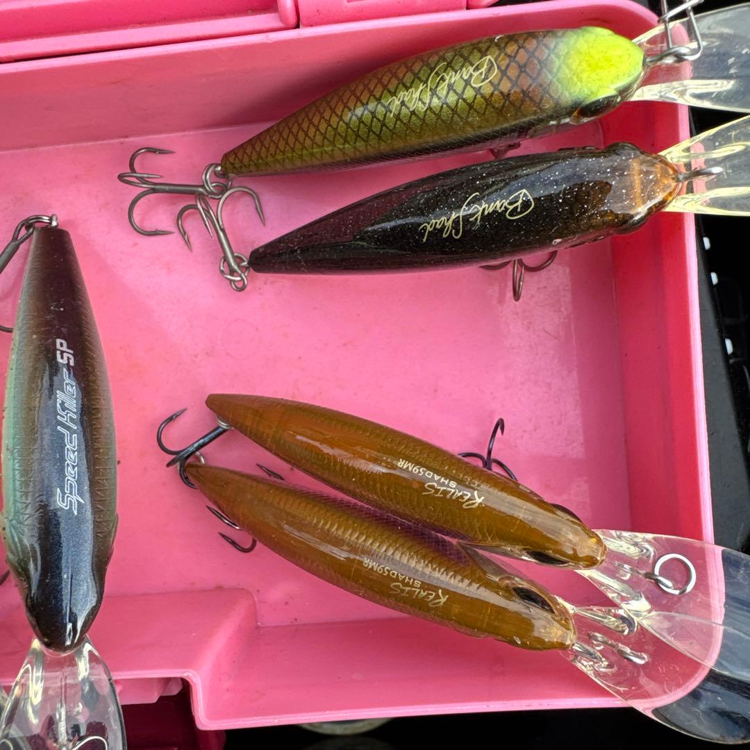 シャッド系ルアー12個セット　値下げしました！