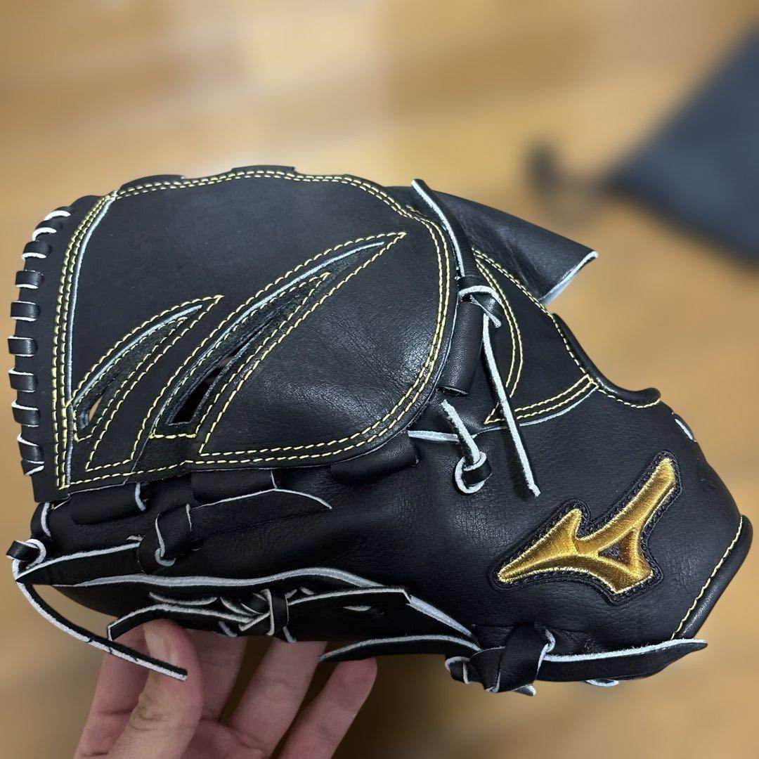 Mizuno Pro ミズノプロ 硬式 左 投手 グローブ 黒 5DNA
