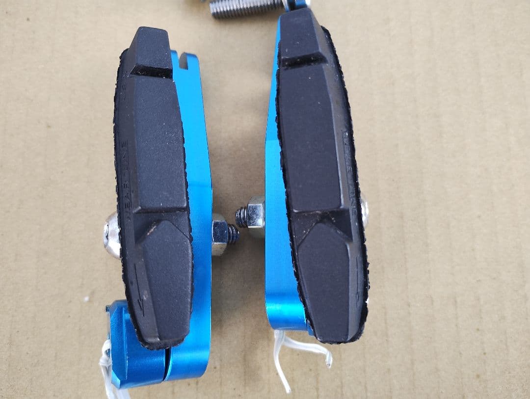 短期値下げ、当時物カンチブアルミ削り出しアルマイトカラー 取り付けのみ未使用