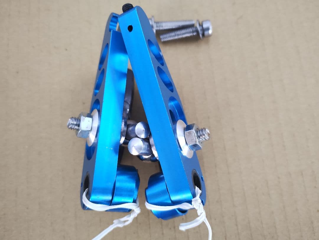 短期値下げ、当時物カンチブアルミ削り出しアルマイトカラー 取り付けのみ未使用