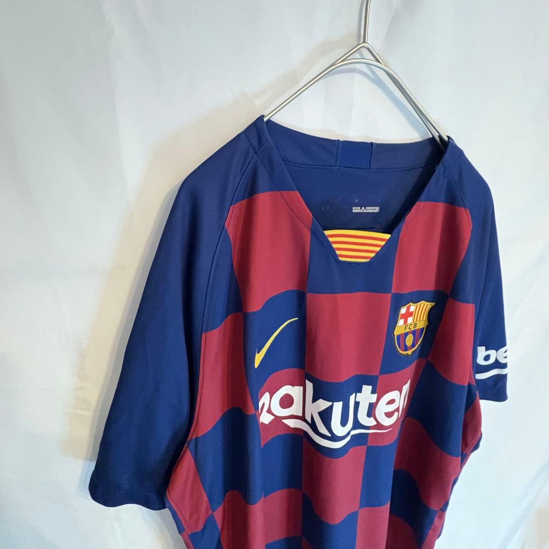18/19 NIKE バルセロナ　ゲームシャツ　ユニフォーム　メッシ　　L