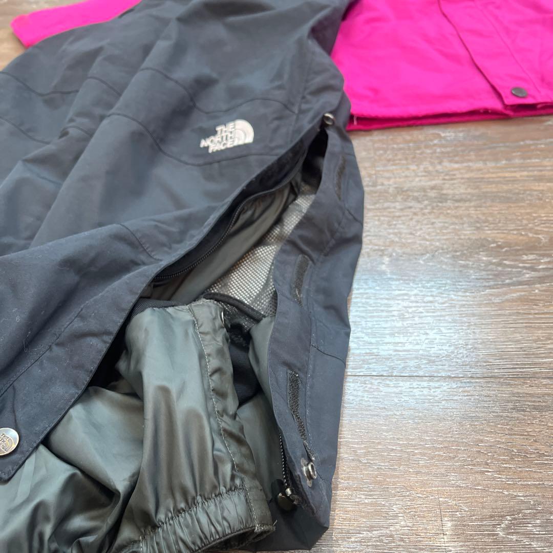 ノースフェイス　130 スキーウェア　パンツ　サイドフルオープン　高機能　女の子