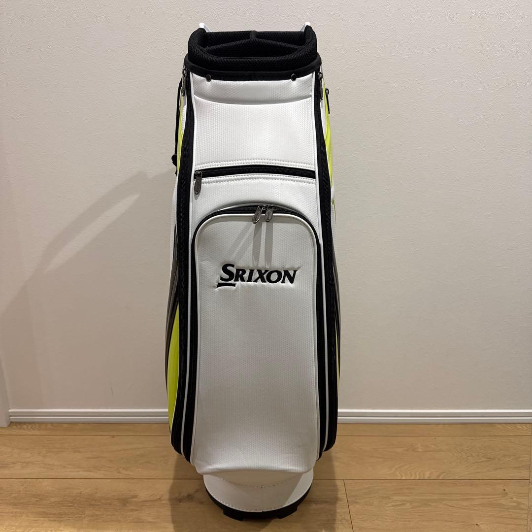 Srixon キャディバッグ ホワイト イエロー　新品未使用