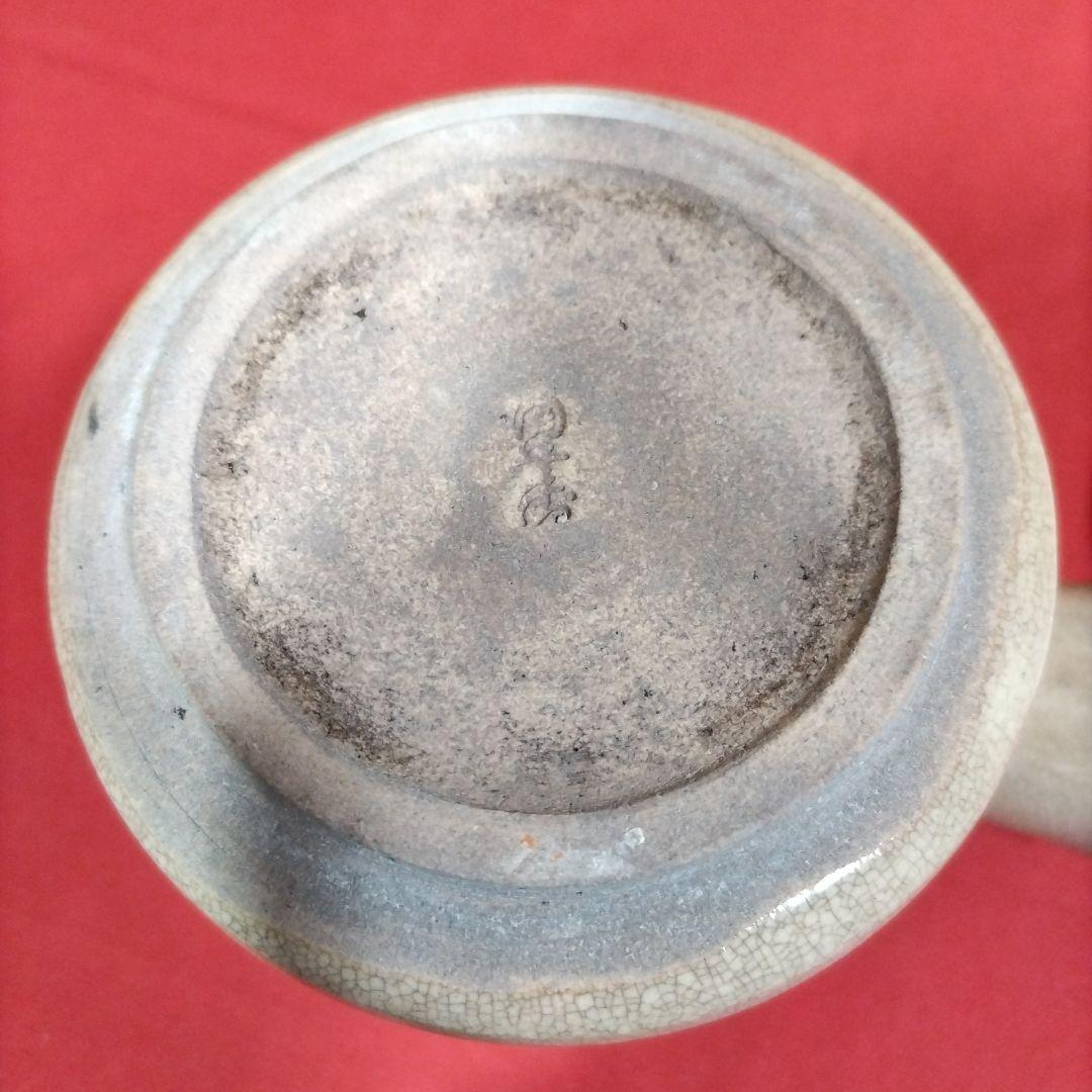 萩焼の大きな横手急須 田原陶兵衛 箱無 昭和初期 煎茶道具 宝瓶