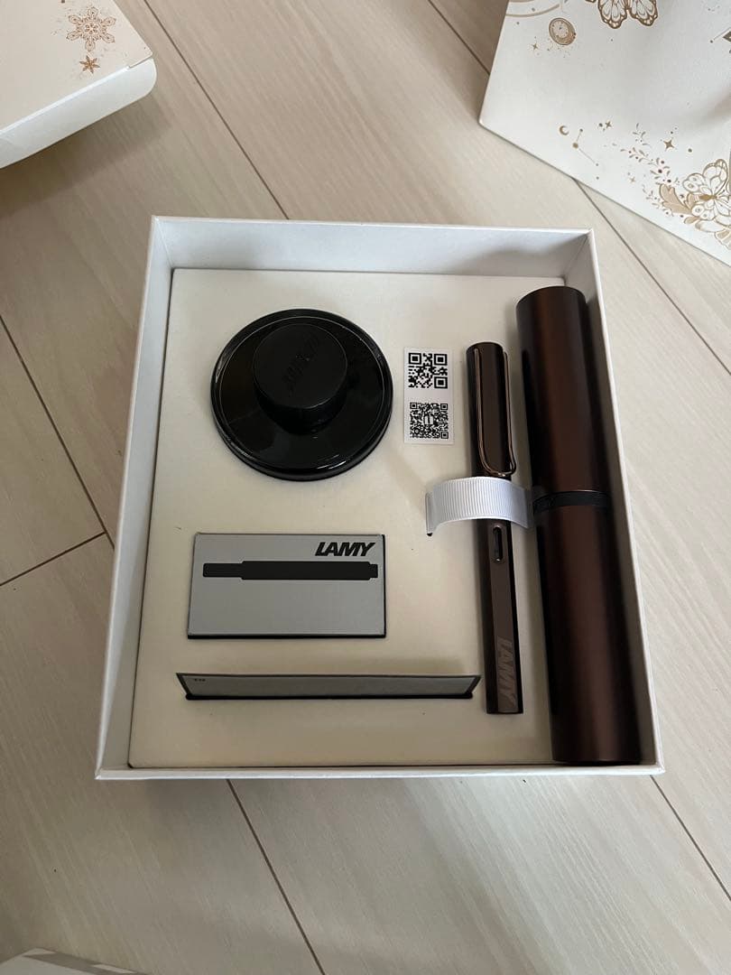 LAMY 万年筆セット ブラウン ブラック