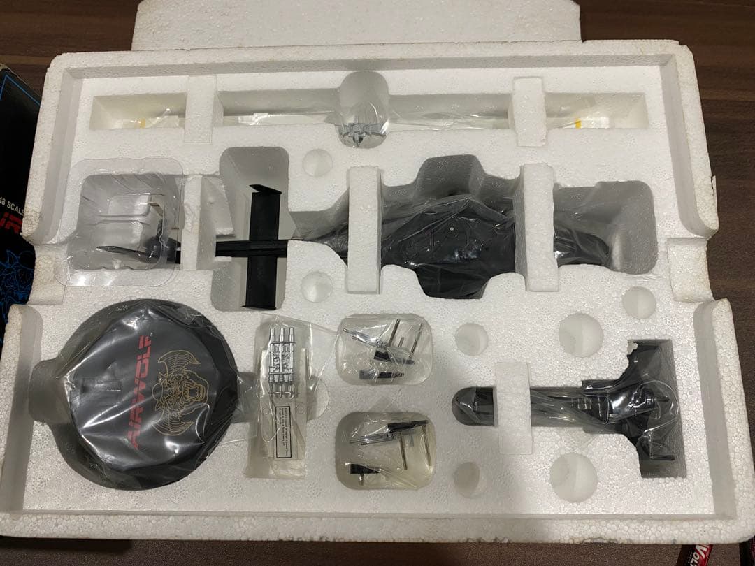 アオシマ　新世紀合金　1/48 エアーウルフ　限定版　メタリックボディ仕様