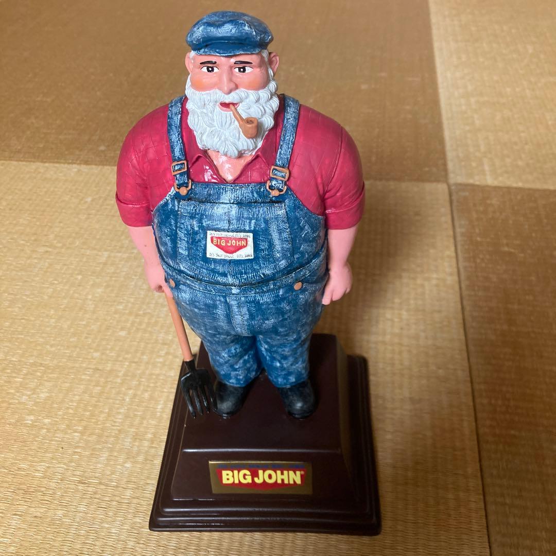 BIG JOHN 販促　おじさん　JEANS