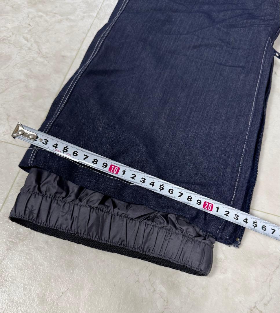 【ZEXスワロフスキー】⭐️激レア　上衣Ｍ・下L スノーボードウェアセット スカル