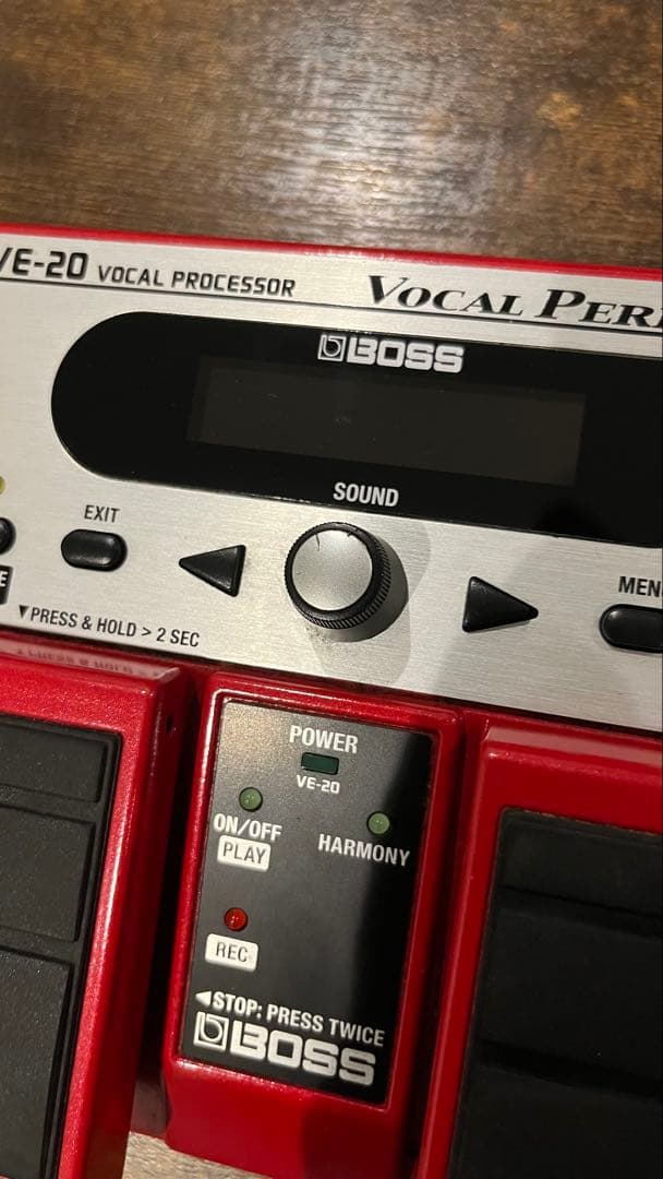 BOSS VE-20 アダプタ付き！