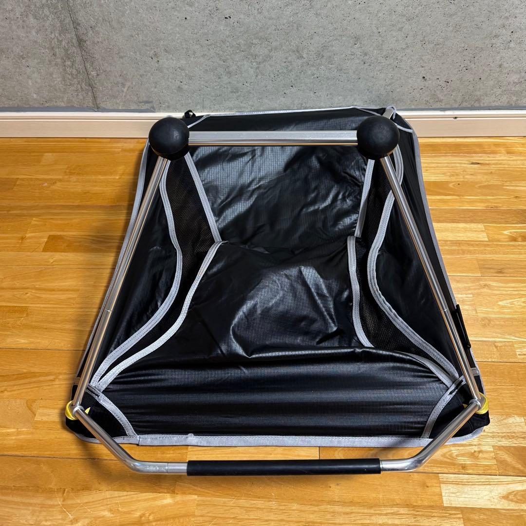 ALITE エーライトメイフライチェア黒　焚き火チェア　あぐらチェアブラック