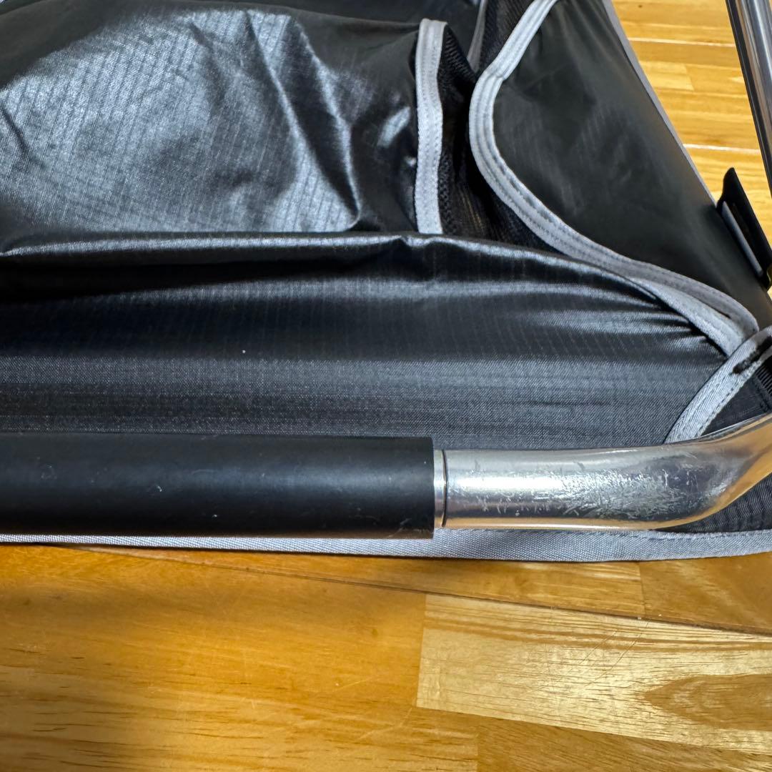 ALITE エーライトメイフライチェア黒　焚き火チェア　あぐらチェアブラック