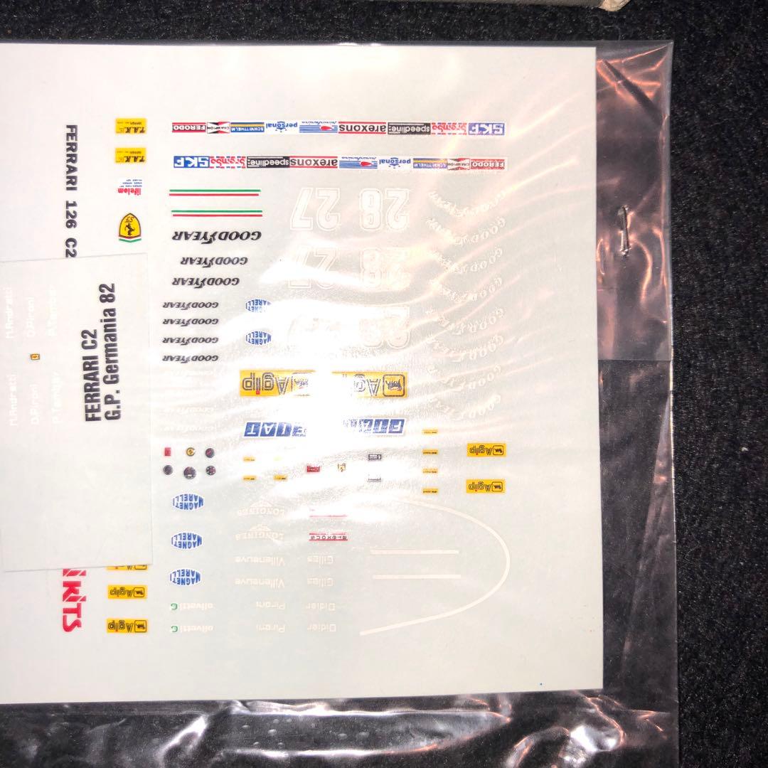 メリット1／43フェラーリ126C2おまけ付きキット