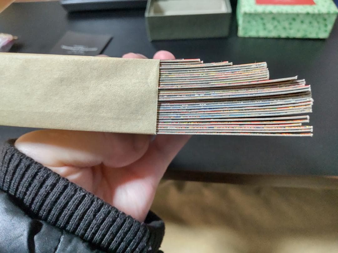 Tom Tong　現代アート　BOXカード型　コラージュ作品＊印刷