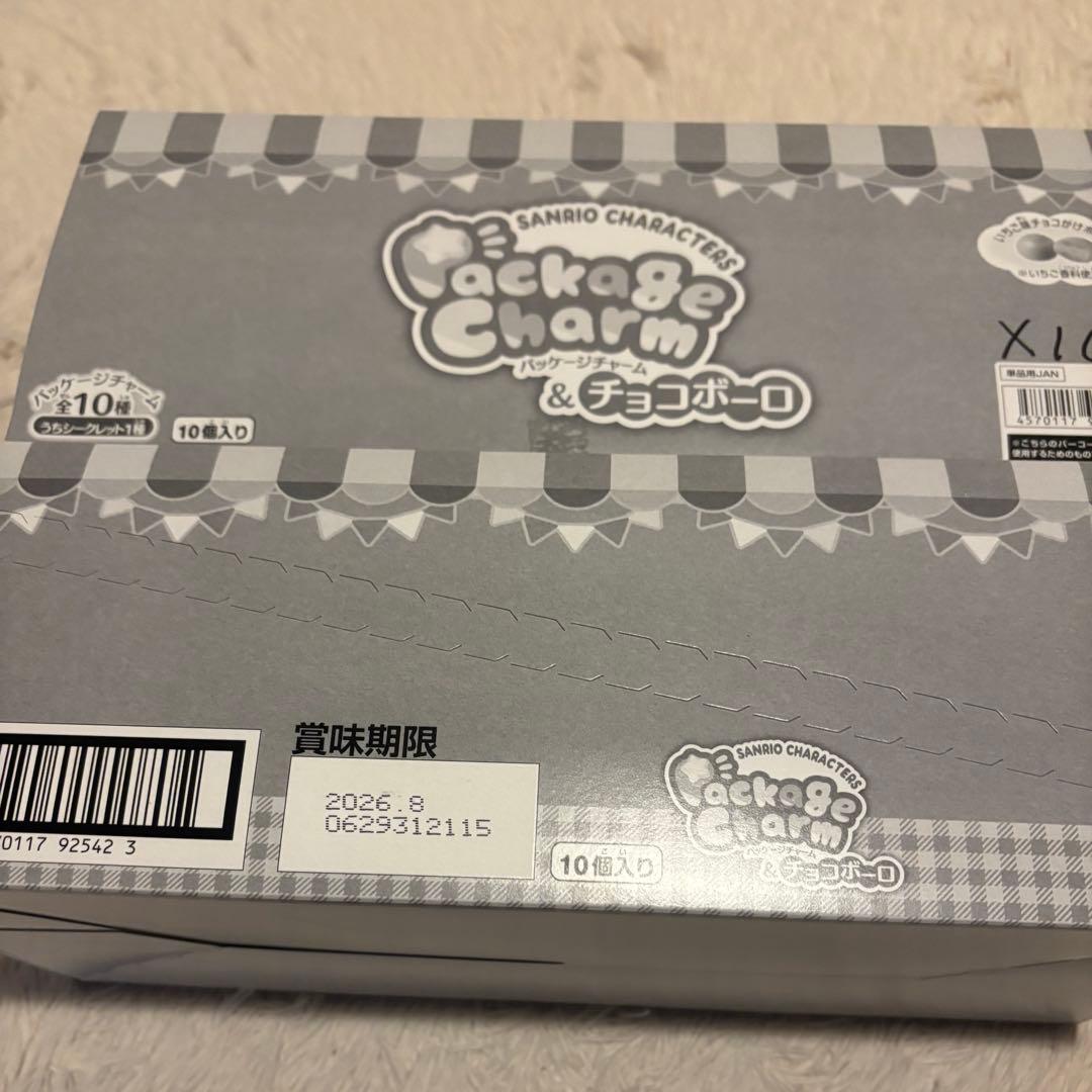 サンリオキャラクターズ パッケージチャーム&チョコボーロ(10個入)×2