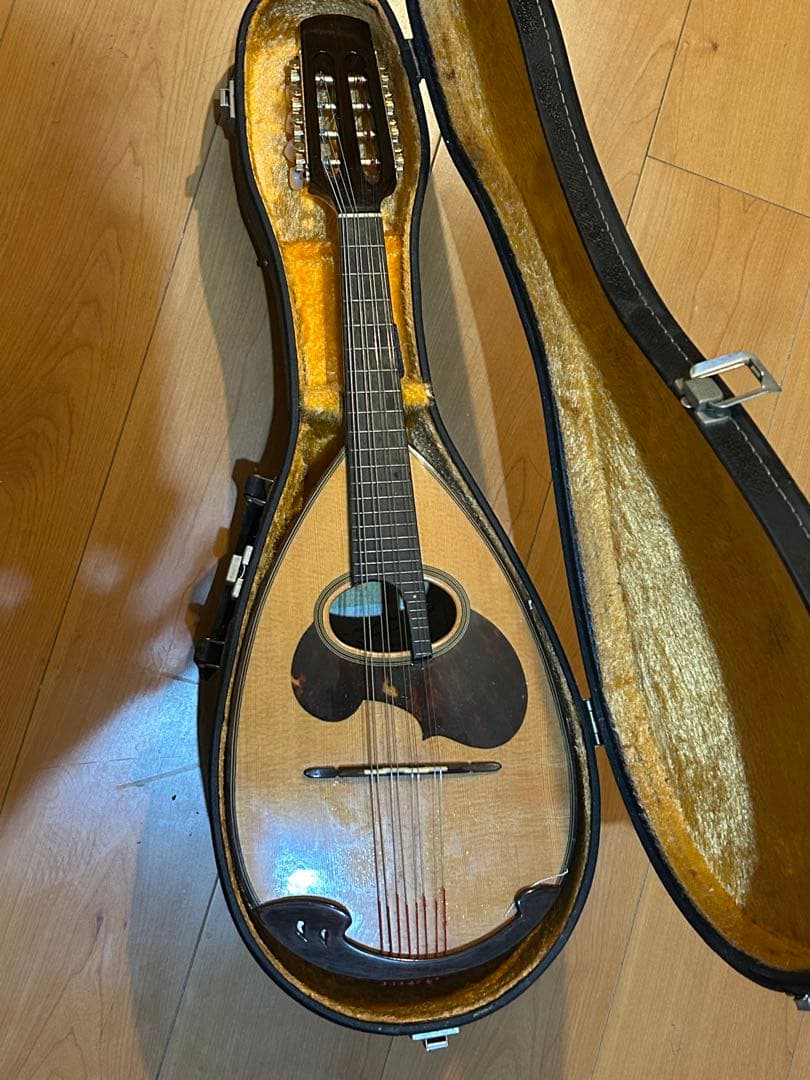 SUZUKI M-60マンドリン 本体 スプルース 8弦 ケース付★習い始めに★