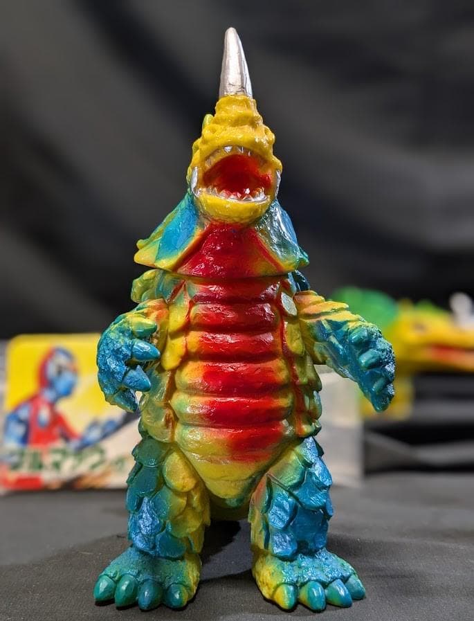 シーゴラス＆シーモンス　帰マン登場怪獣（ブルマァク復刻）ソフビ２体セット