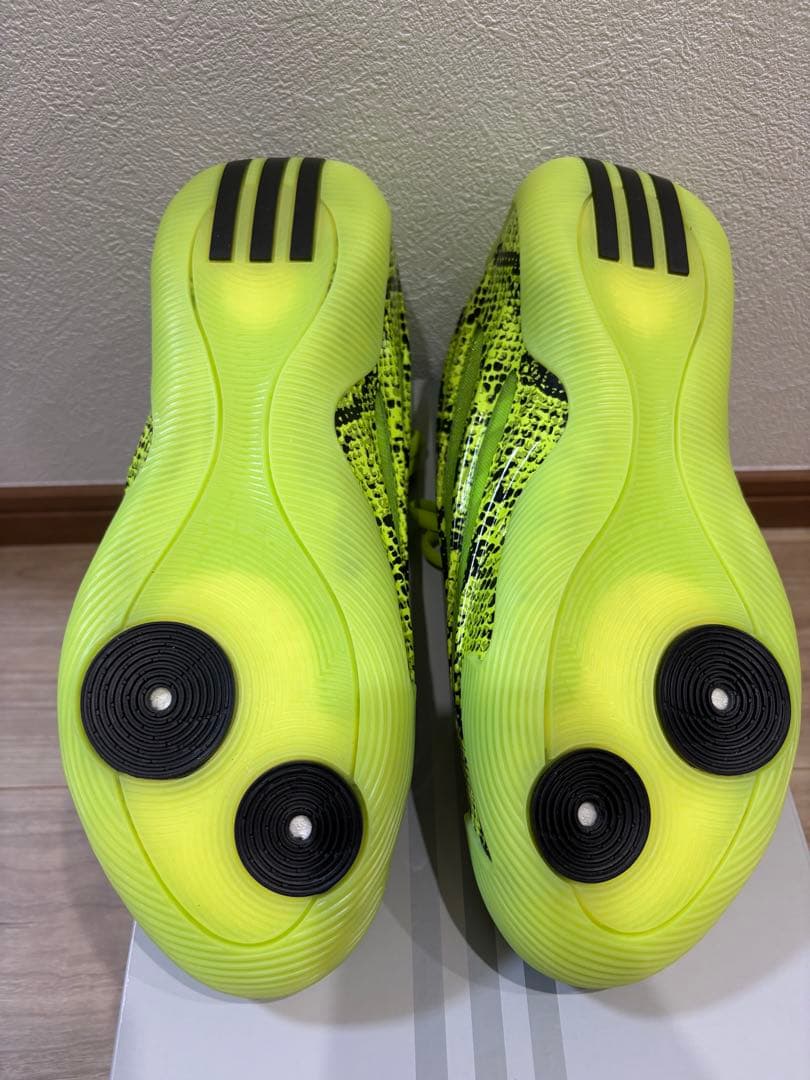 アディダス　ハーデン9ネオンイエロー 27.5cm