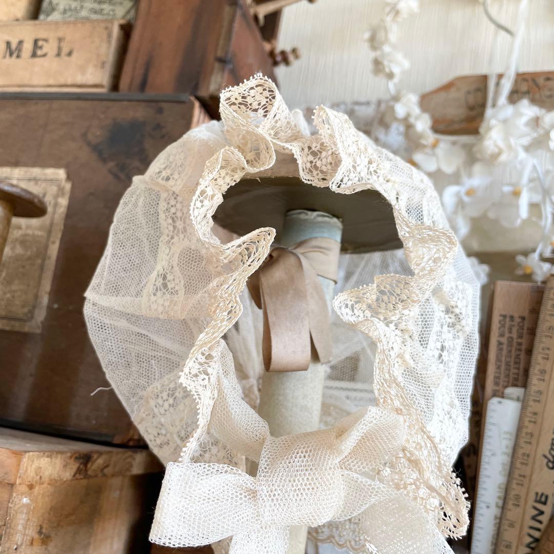 フランスアンティーク　ボネ