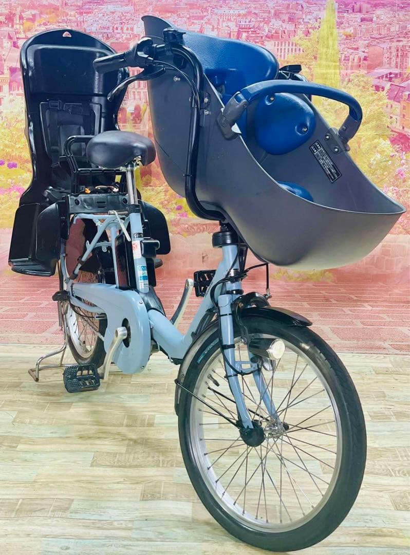 K2348 電動自転車パナソニック子供乗せ 20インチ 送料無料