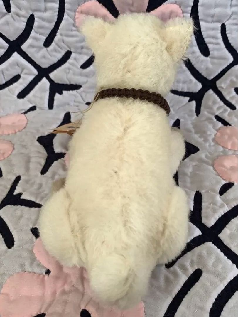 海外アーティスト作家　シルビアジルズ様　テディベア　ウエスティ