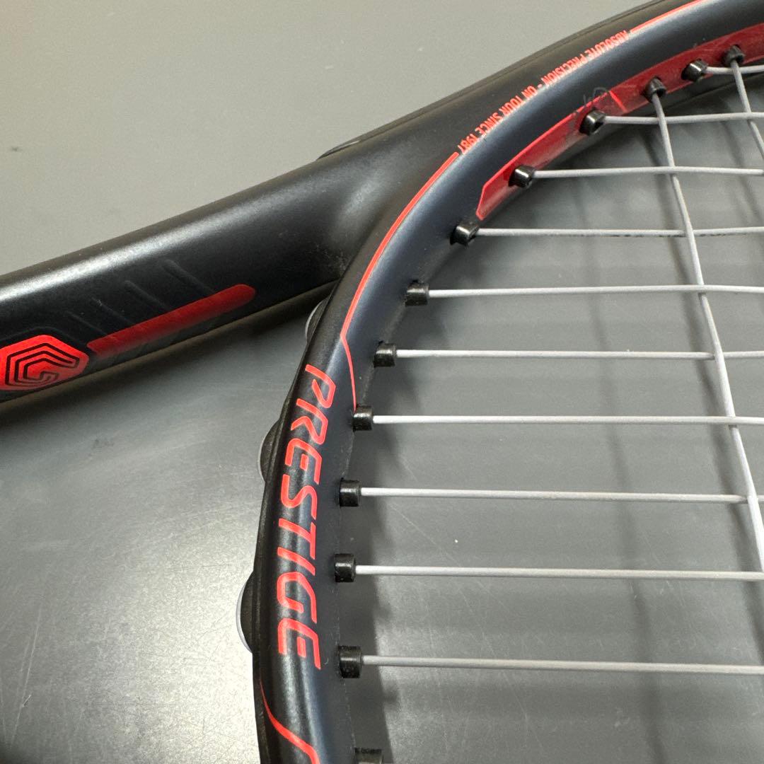 【新品ガット張上★】硬式テニス ヘッド グラフィン プレステージ S