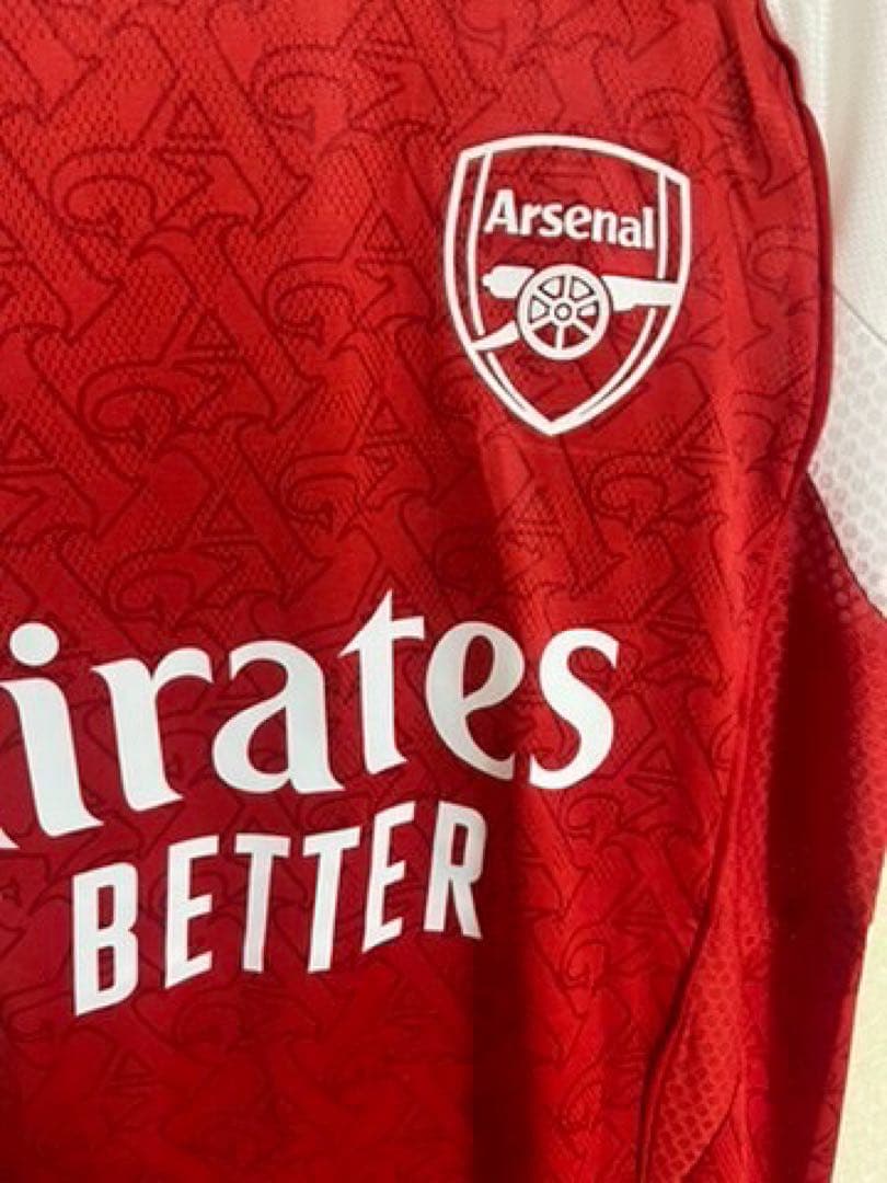【新品】アーセナル　ウーデゴール　25/26　PL仕様　ユニフォーム　選手仕様