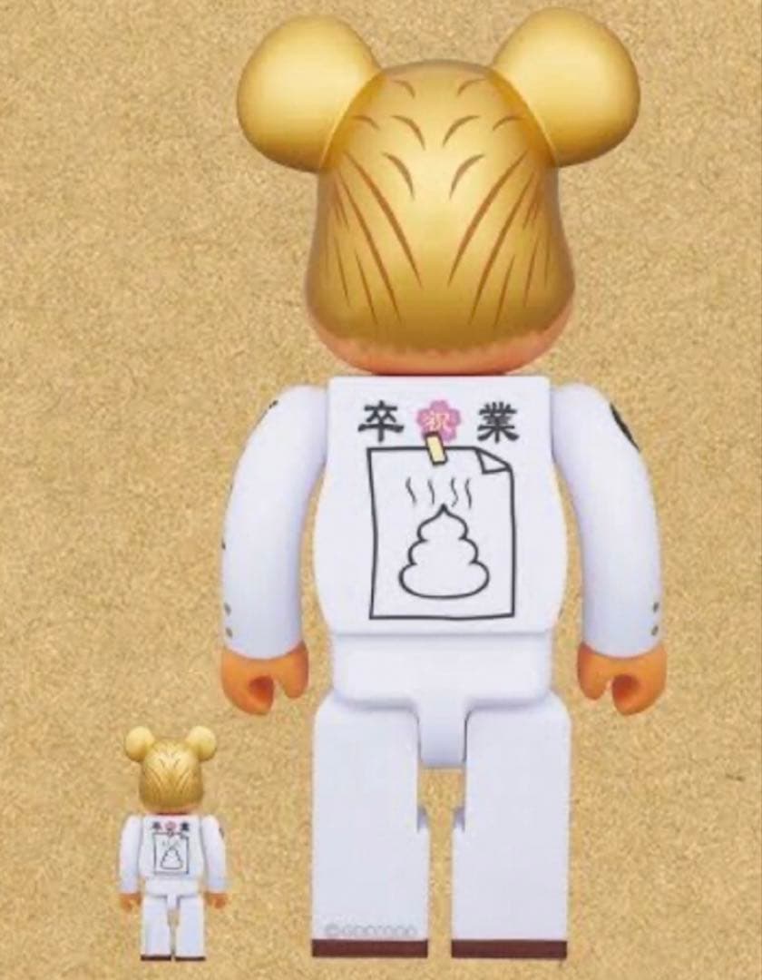 BE@RBRICK 気合田くん 2 & 3 100％ & 400％