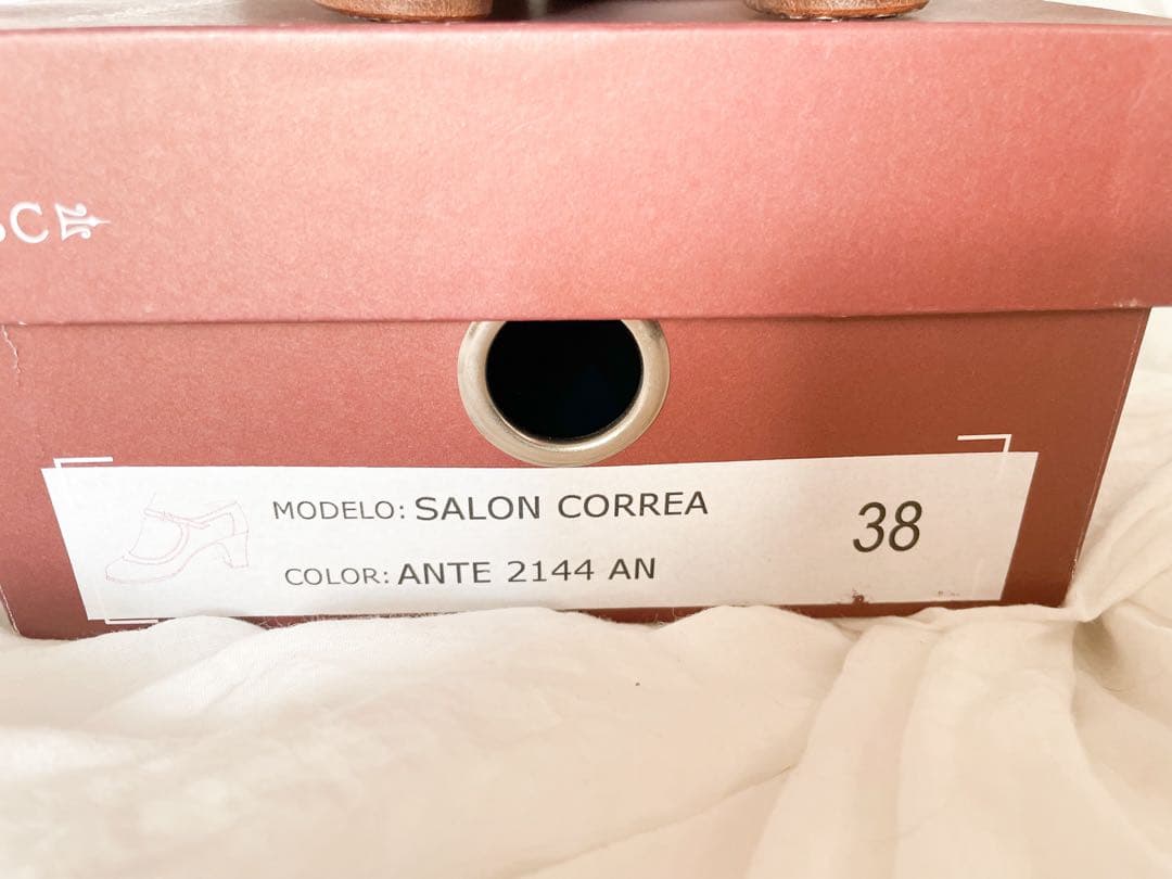 新品　フラメンコシューズ　ベゴーニャセルベラ　スペイン製　38(約24.5)