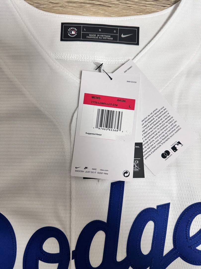 大谷翔平 Dodgers レプリカユニフォーム Lサイズ