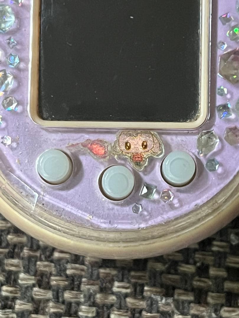 Tamagotchi P's たまごっち ピース ピンク パープル 動作確認済み
