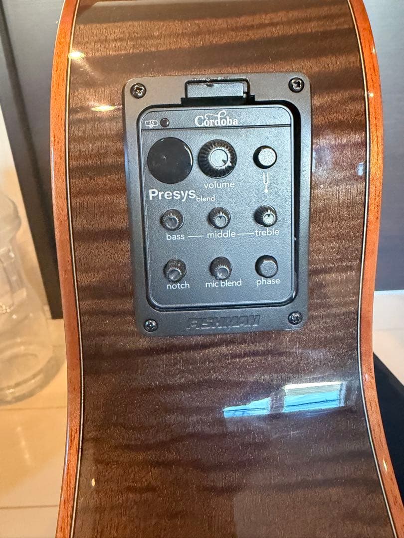 Cordoba Fusion 12 シナモン・バースト《エレガットギター》