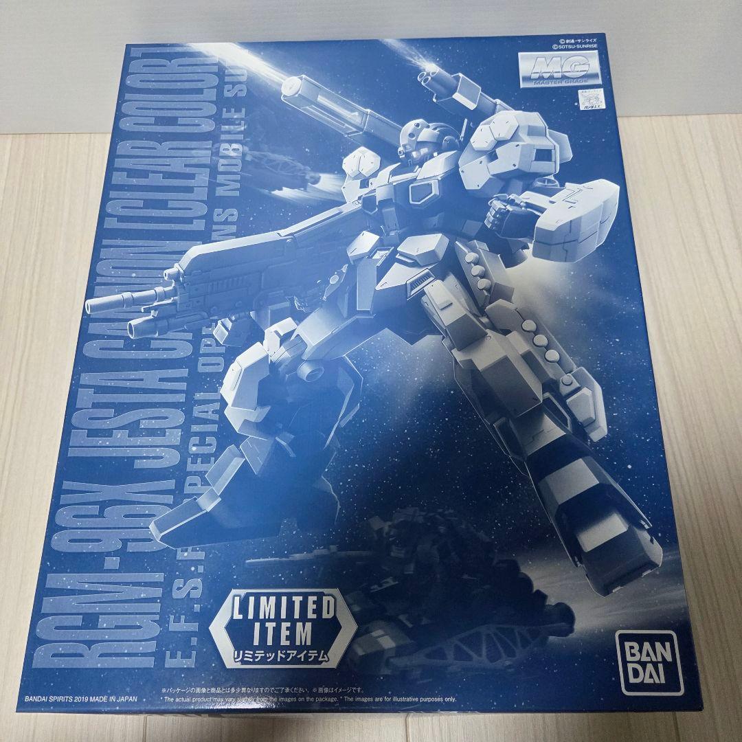 MG 1/100 ジェスタ・キャノン + ジム・スナイパーII[クリアカラー]