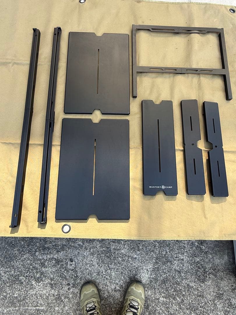 WANTKEY CAMP アウトドアテーブルパーツセット