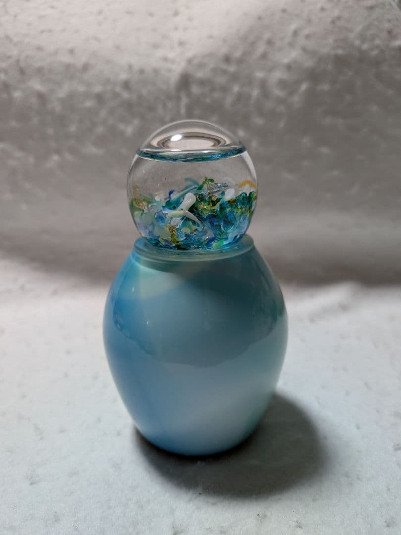 佐藤元洋さん　吹きガラス万華鏡