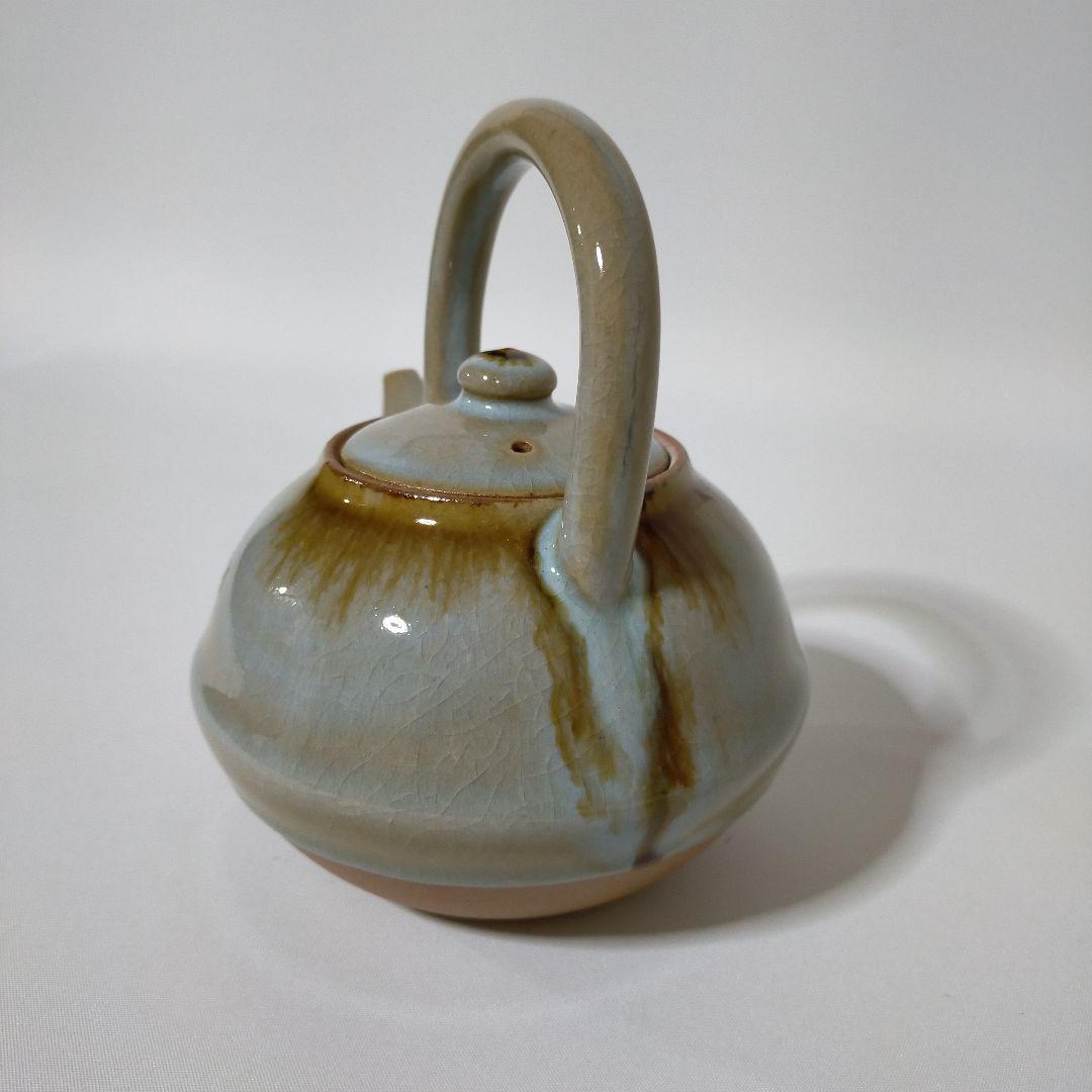 煎茶道 土瓶桂山作01 ボーフラ 湯沸かし 桂山窯