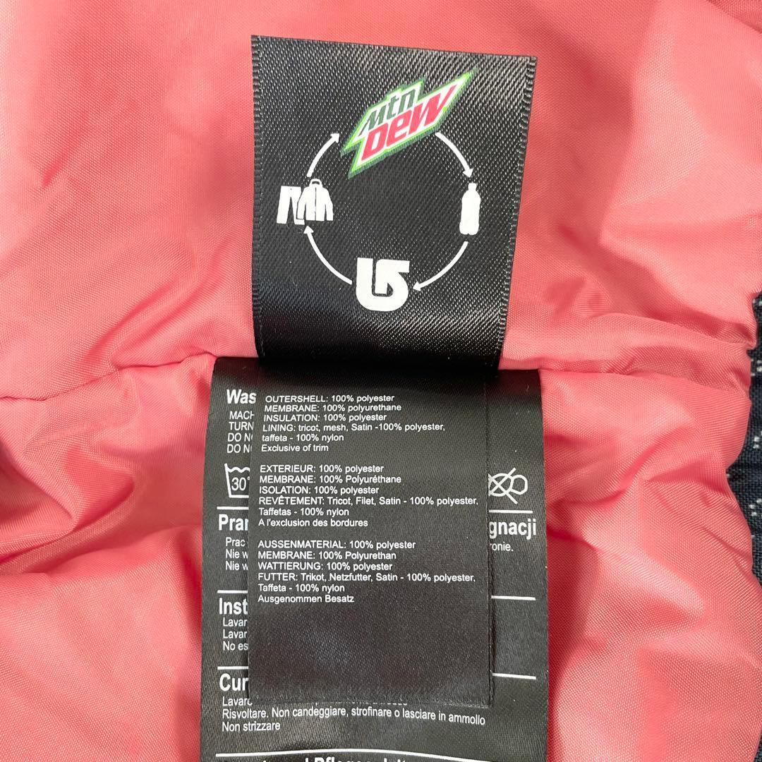 4457 【美品】バートン ジャケット スノボウェア レディース M ファー付き