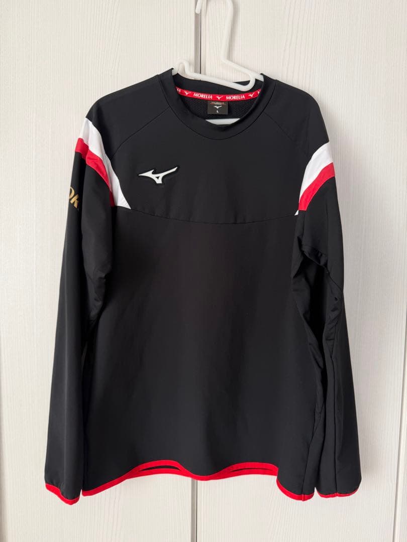 ミズノ モレリア MORELIA テックシールドピステシャツ　ピステパンツ　Ｌ