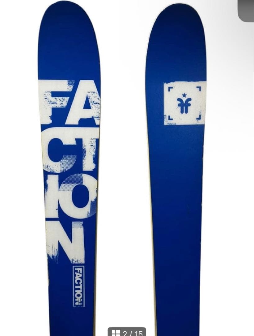 FACTION CANDIDE THOVEX コラボ スキー 168cm